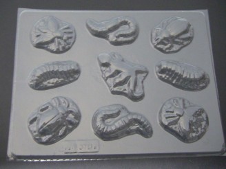 1306 Creepy Crawler Bugs Chocolate Candy Mold